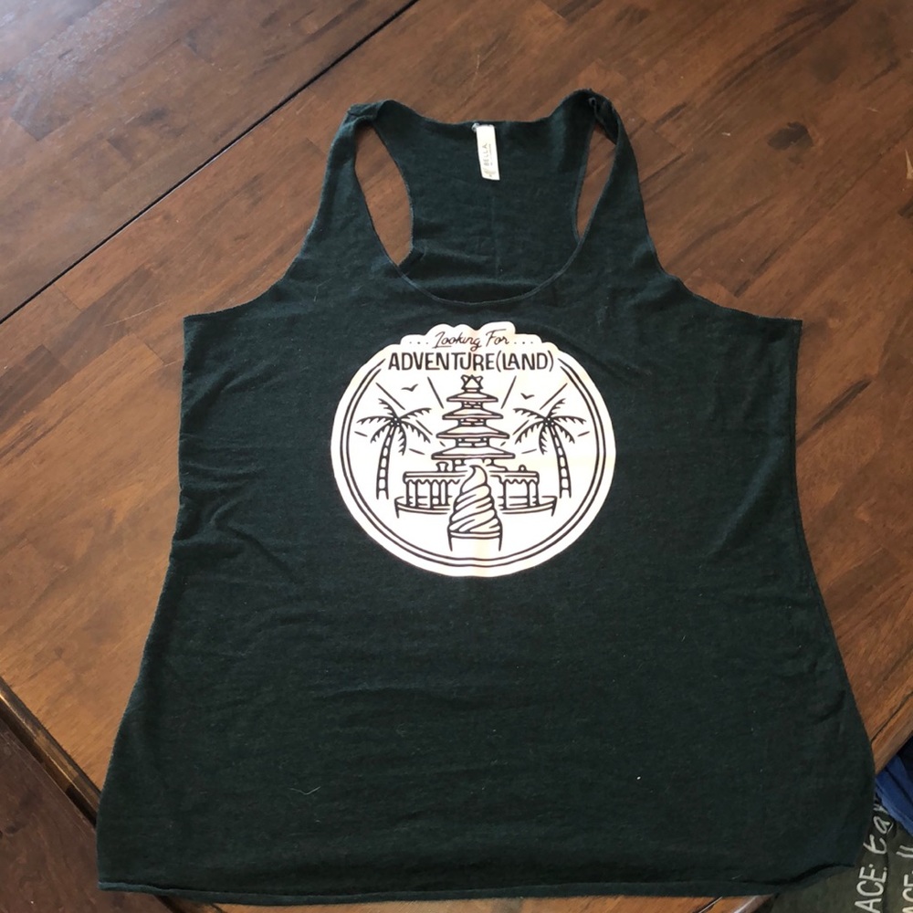 Custom made Disney Adventureland racer back.